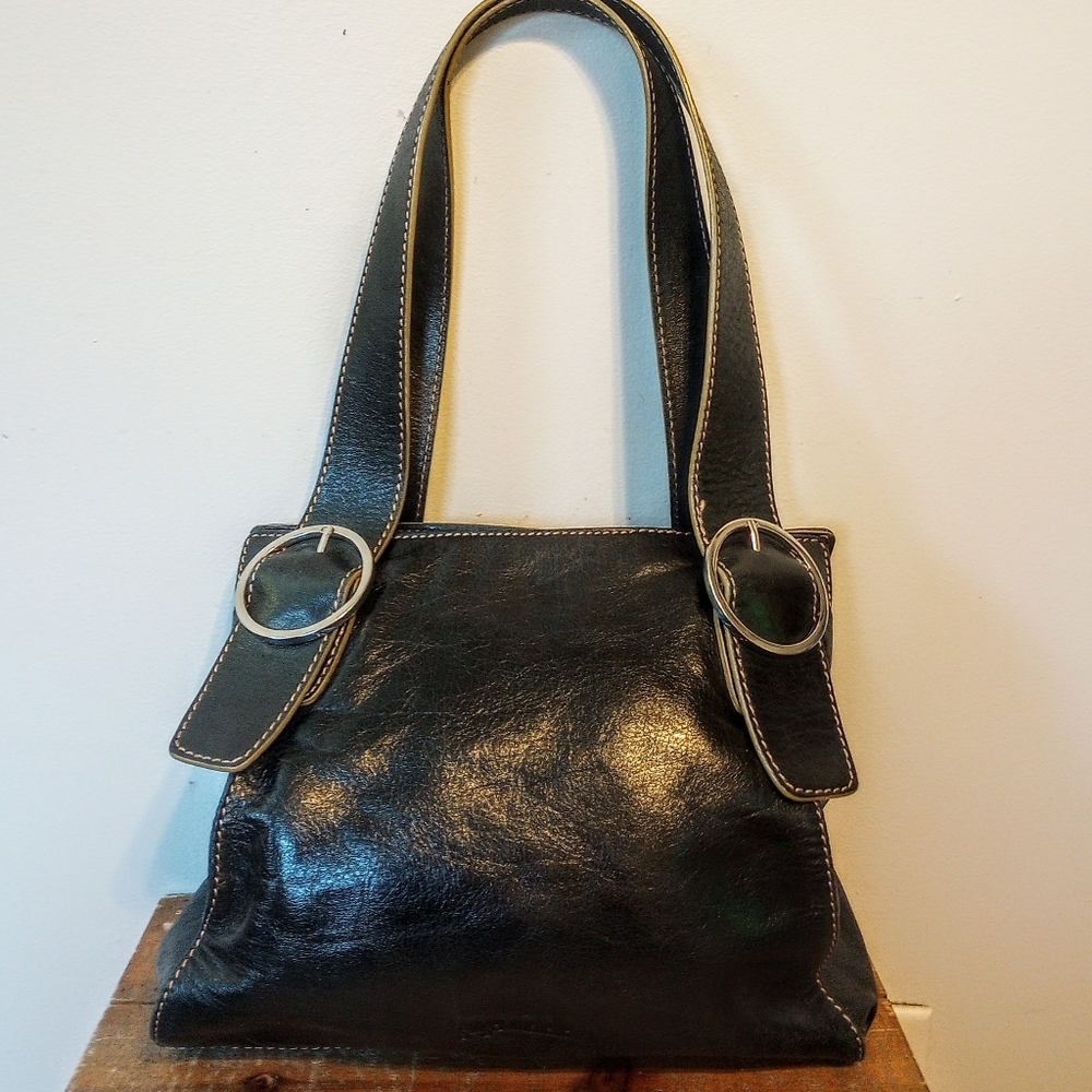 Anthro Ginger Michelle Leather Satchel